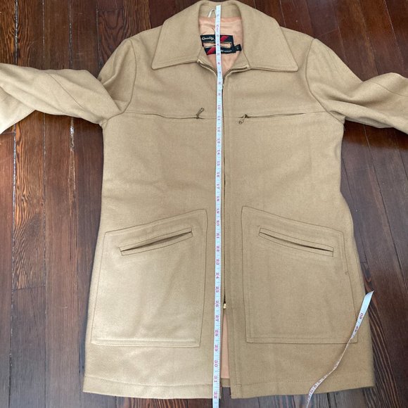 Vintage Sears wool 3/4 coat mod 1960s 1970s - Picture 7 of 8